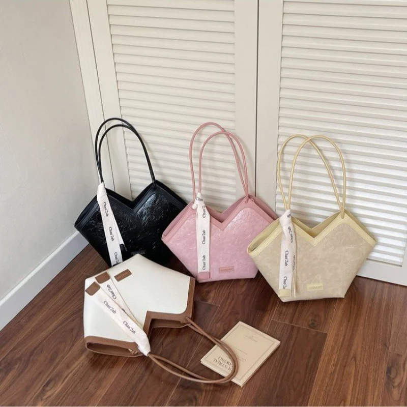 

Women's Tote Bag Leather Crossbody Shoulder Elegant Classic By Famous Designer Luxury Brand For Fashion Ladies