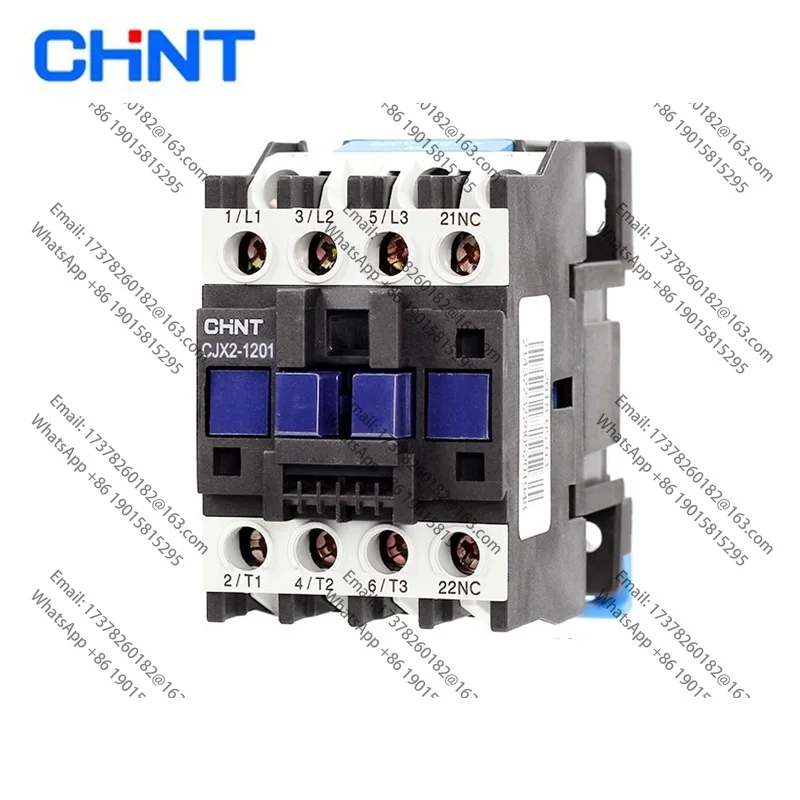 

CHINT-Contactor alterna Original CJX2-1201, alterna 12a, voltaje bobina380V, 220V, 110V, 36V, 24V, LC1-D