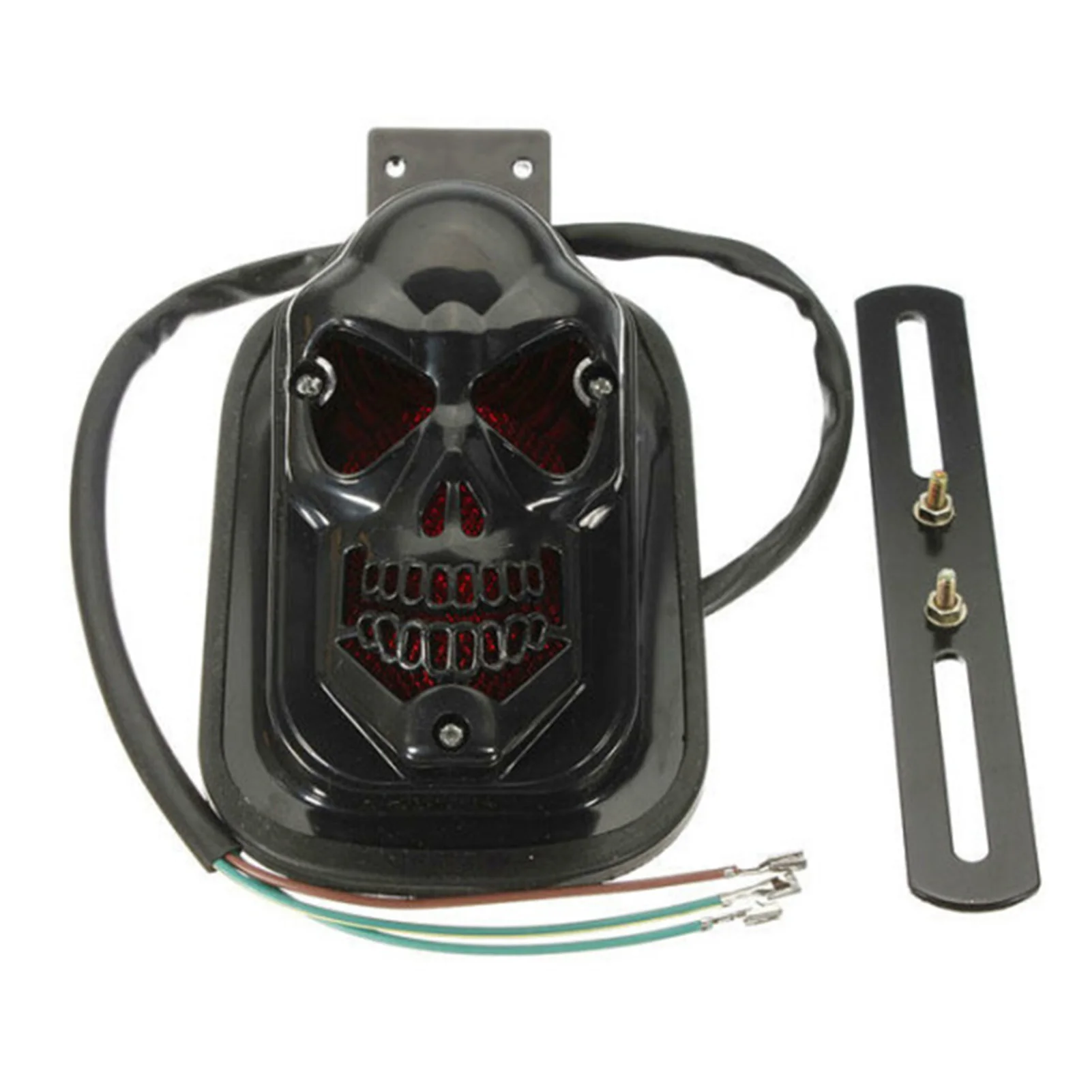 Resurrect Your Motorcycle Skull Motorcycle Integrated Taillight With Turn Signal Rear Brake Light Motorcycle Accessory