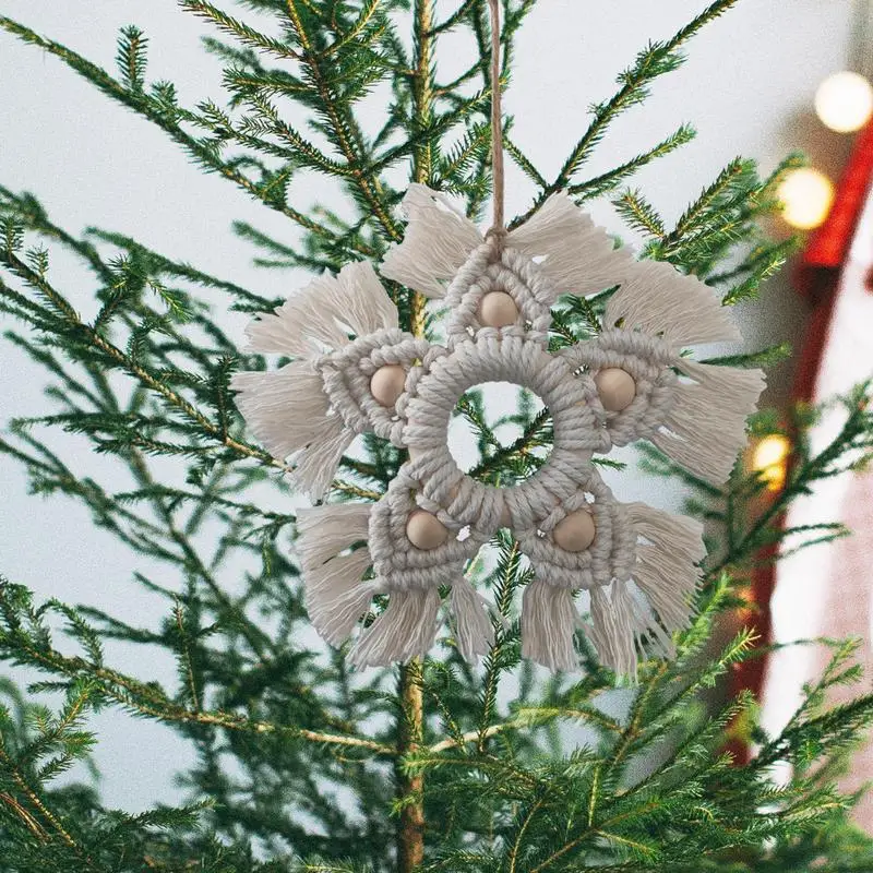 White Snowflake Ornaments Snowflake Ornaments For Christmas Tree Christmas Snowflakes Christmas Tree Ornaments For Door Wall