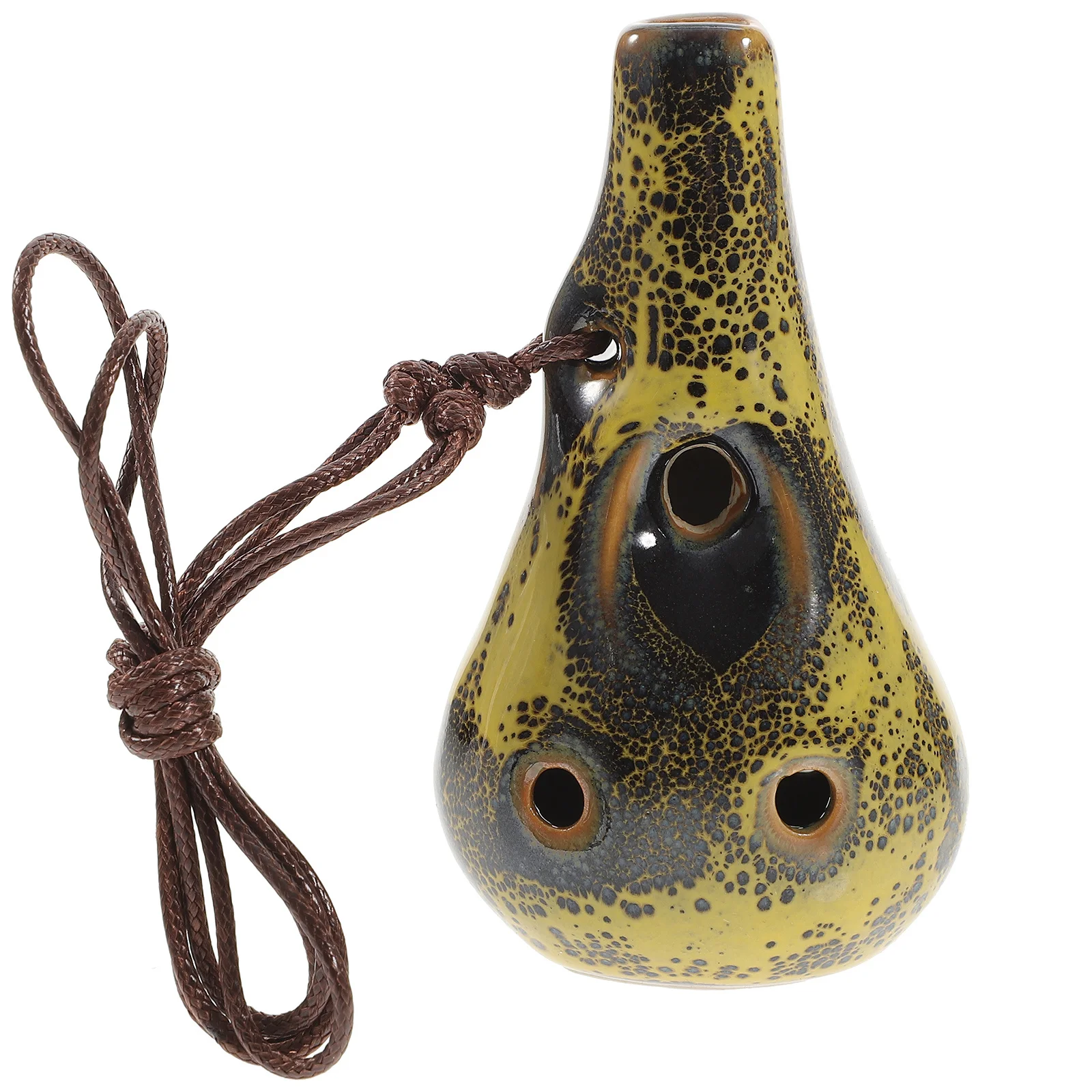 

Ocarina Instrument Beginner for Beginners Small Musical Instruments Porcelain Hole
