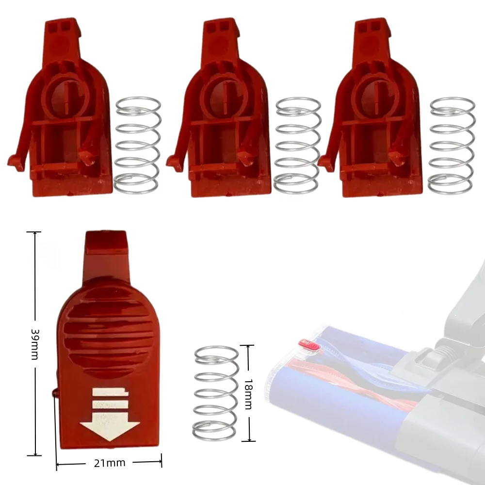 G1 Suitable for Dyson motor washing machine Wash G1 mop head button red lock release clip button with spring replacement button
