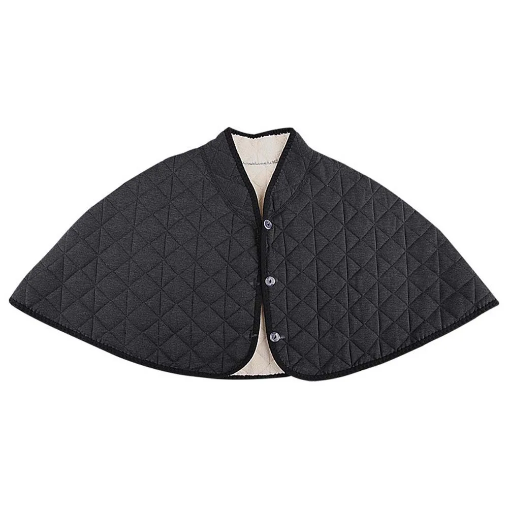 

All-match Blouse Shoulders Fake Collar Warm Cloak Shawl Neck Protection Cloak Winter Fur Shawl Wraps Soft Wool Scarves Unisex