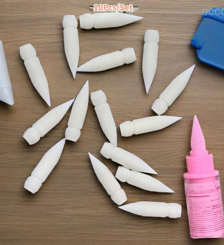 

10Pcs Replacement Cores Paint GuangNa Markers Brush Tips Painting For Acrylic Rock Painting Gift Art Sationery Supply