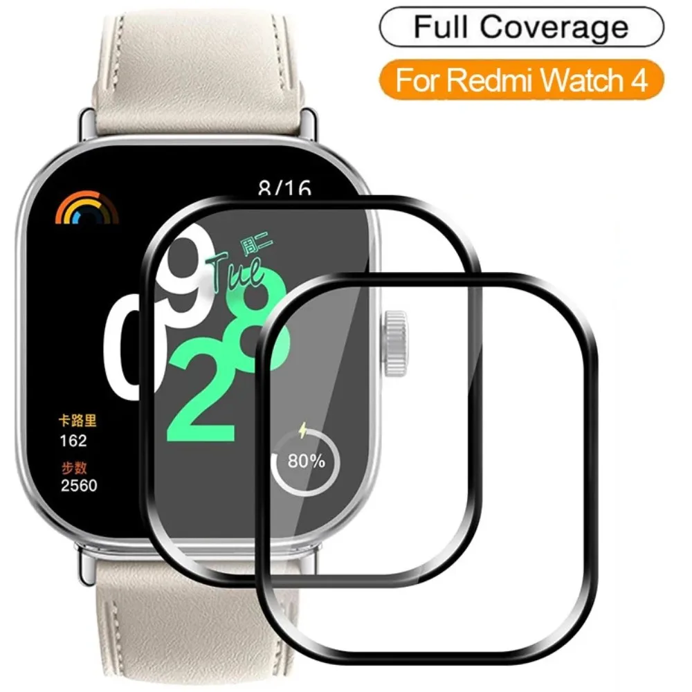 Tempered Glass and PMMA Screen Protector for Redmi Watch 4 Anti-Scratch cover