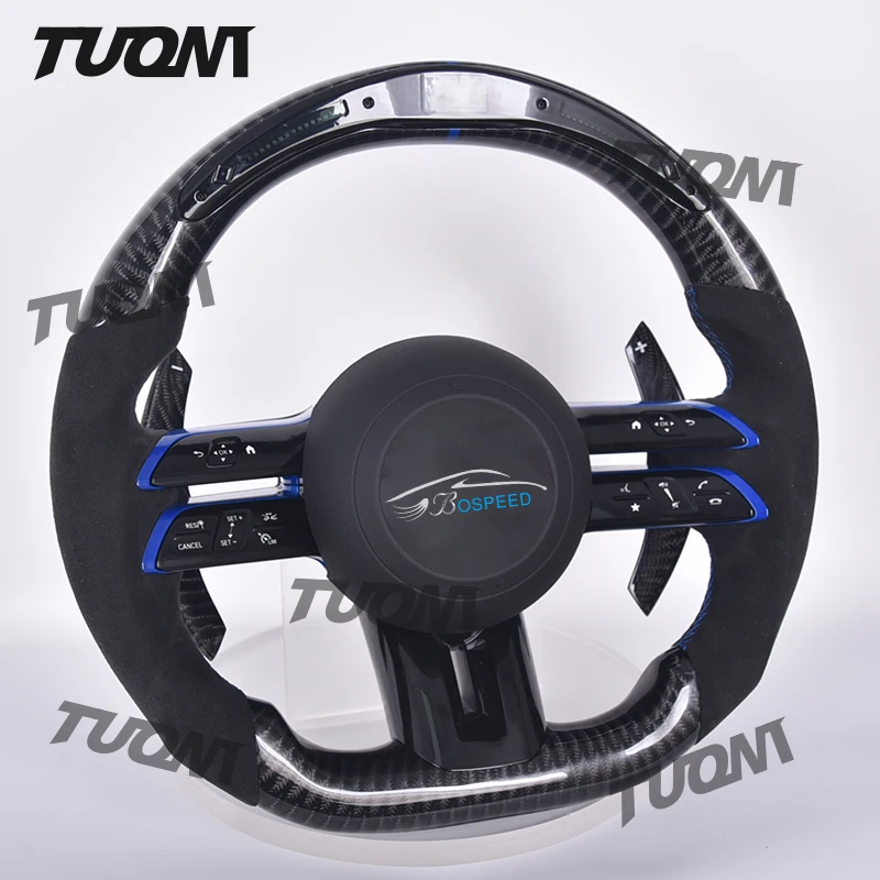 

LED Dragonfly Carbon Fiber Steering Wheel For Mercedes Benz W190 W205 C205 W166 W167 W217 C217 W222 W223 W253 W257 W292 W463