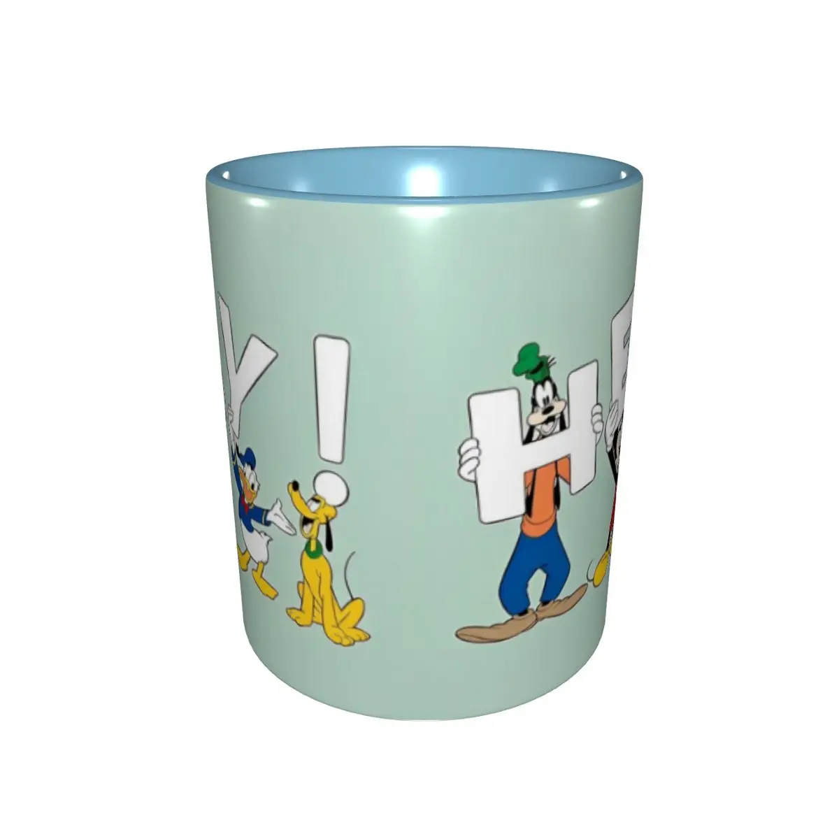 HEY! Mickey And Friends Donald Goofy Mugs Fun Coffee Cup Christmas Gift For Kids Adults