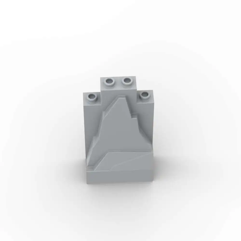 MOC 1PCS 47847 2x4x6 Mountain Rockery Board Brick Rock Stacking Replaceable Panel Building Block Toy Adults Boys Holiday Gifts