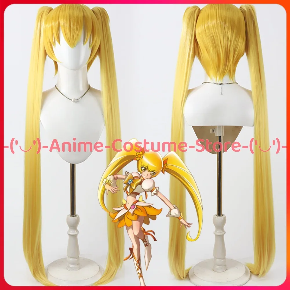 

PreCure Cure Sunshine Inori Mado Cosplay Wig Anime Game Character Halloween Carnival Party Costume Wigs Heat Resistant Synthetic