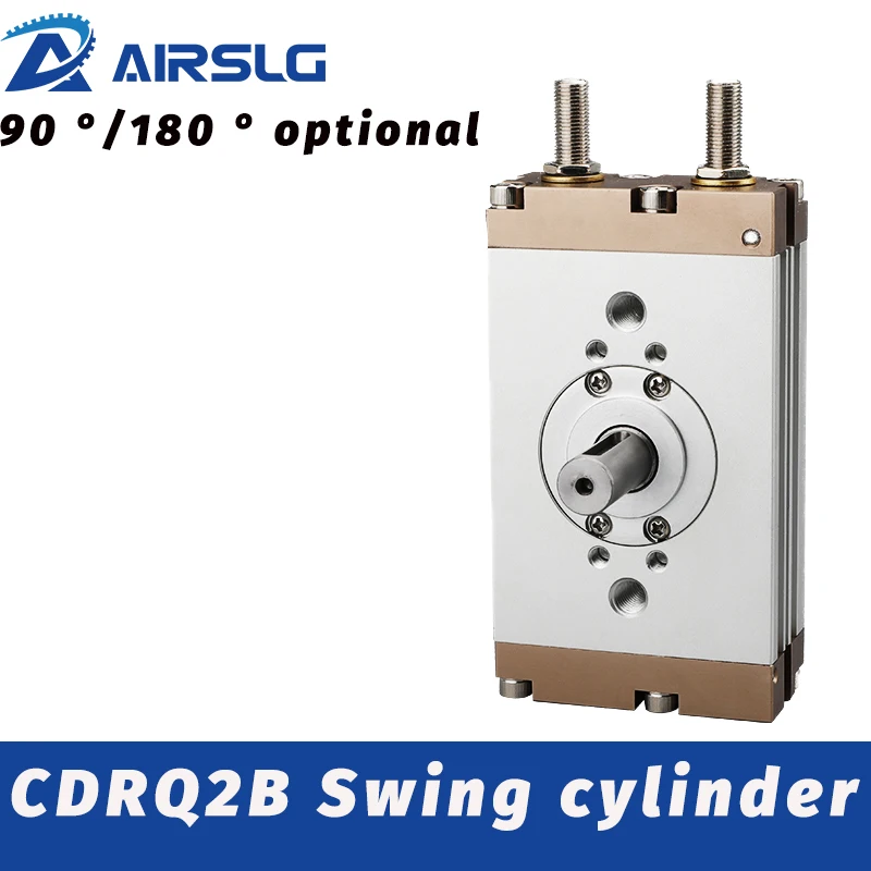 

CDRQ2BS10-90 CDRQ2B15 20 30 -180 thin rotary oscillating cylinder rotates 90 degrees and 180 degrees CDRQ2BS10-90 CDRQ2B15-180