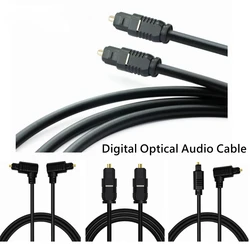 90-stopniowy kąt prosty Super krótki cyfrowy kabel Audio Out Kabel optyczny Toslink Od 4,0 Mm z pozłacaną wtyczką 0,2 m