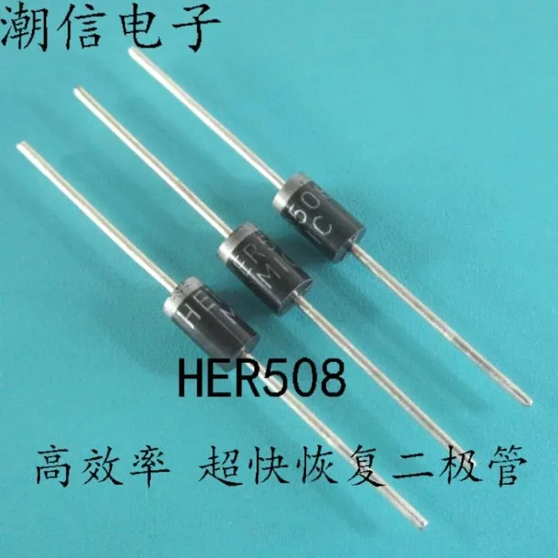 5PCS/LOT NEW ORIGINAL HER508 fast recovery diode 5A 1000V DO-201AD