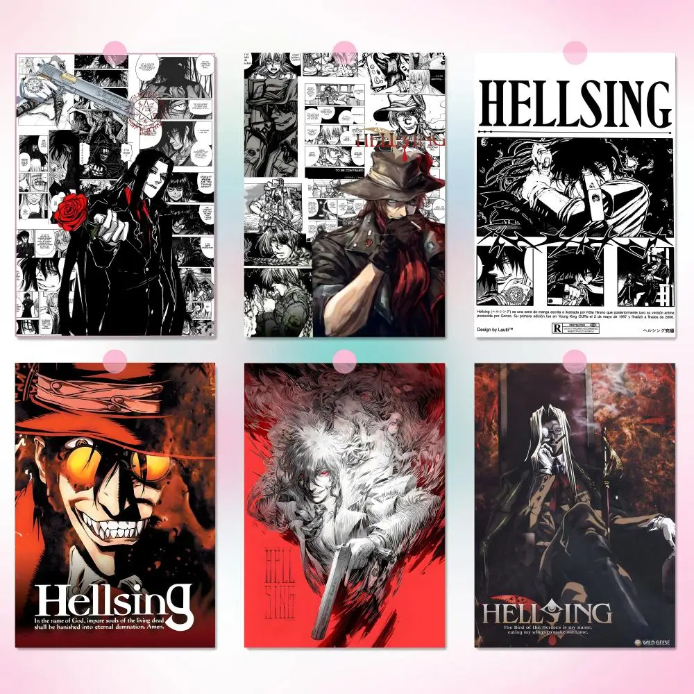 H-Hellsing Peaceful Room Vibe Modern Living Idea Soothing Wall Vibe Bare Wall Upgrade Trendy Wall Makeover Poster