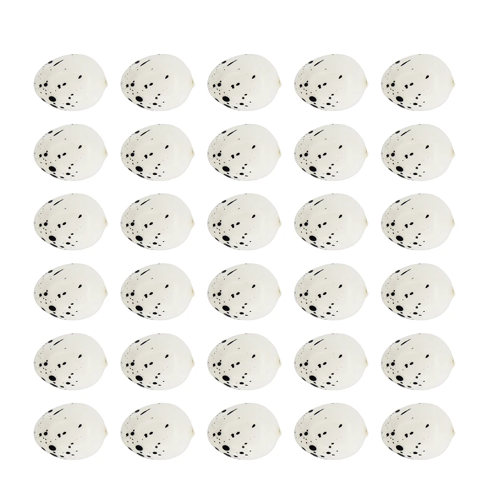 30 Uds. De huevos de pájaro artificiales de simulación, Mini suministros artesanales de decoración, recuerdo de fiesta de boda, decoraciones de Pascua, accesorios para el hogar