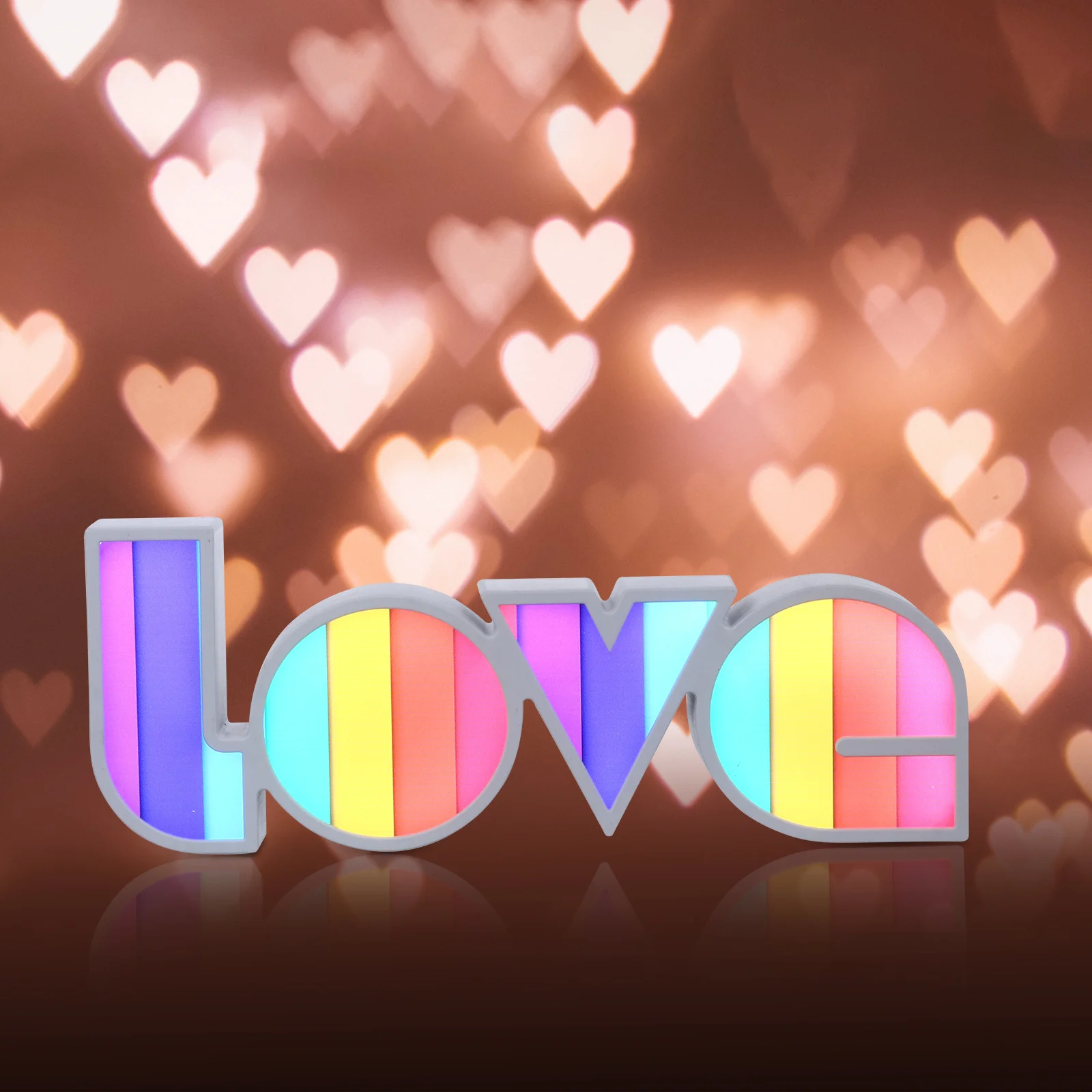 

Happy Valentine's Day LED Alphabet Light Warm Glow Decorative Lamp for Proposals Anniversaries Celebrations Interior Lighting