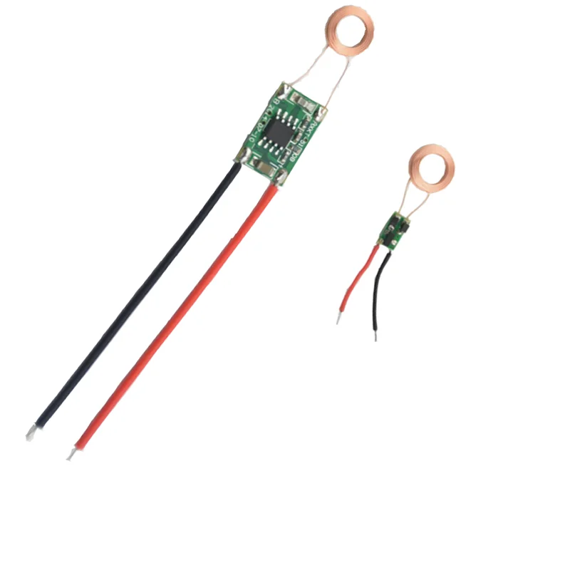 10mm Wireless Power Supply Module Chip IC Solution Small Receiving Wireless Charging Module Wireless Power Supply Coil Module