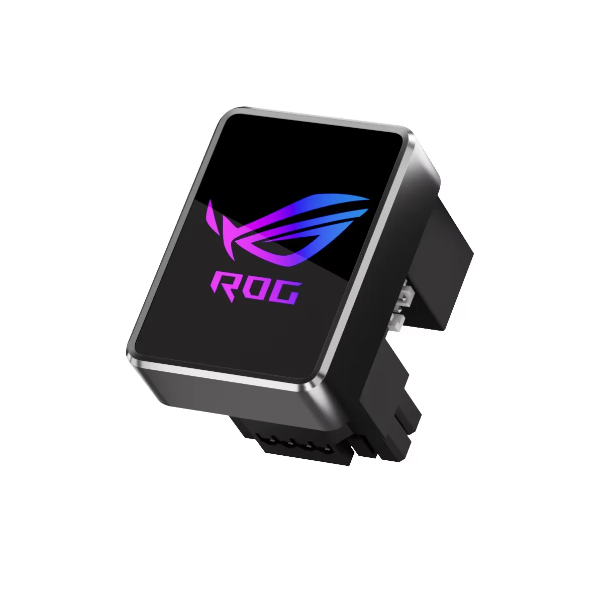 

AIJS RTX4090/4080/4070 GPU 16PIN Power Adapter, ARGB-SYNC 180 degree Steering Graphics Card Connector ATX3.0