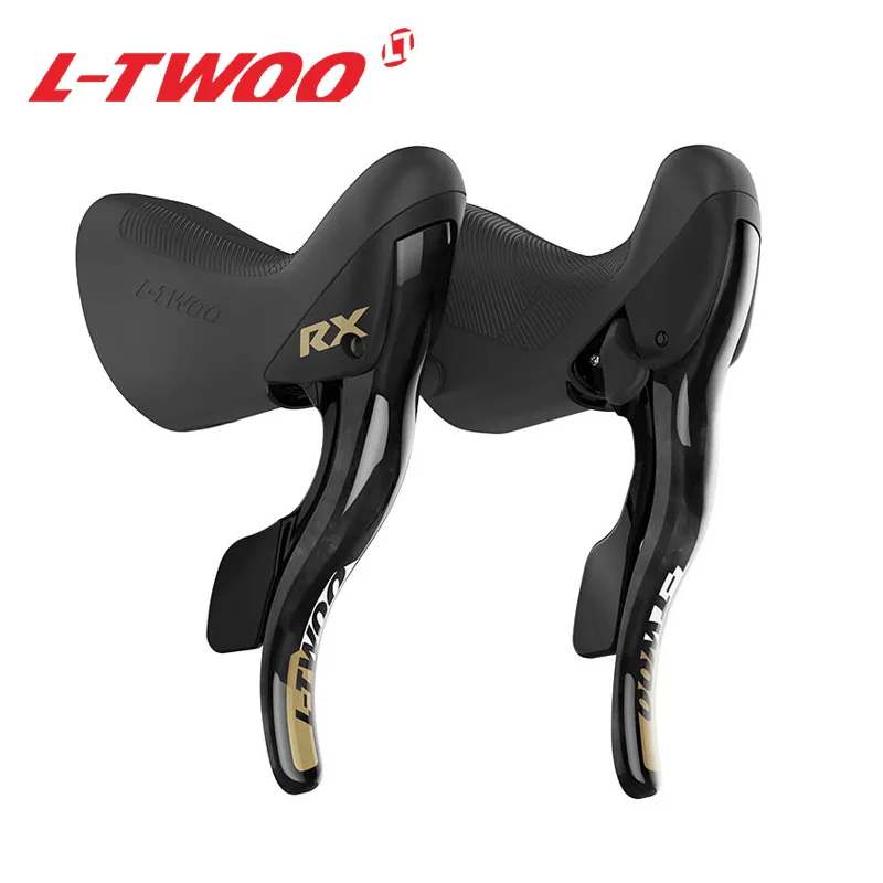 LTWOO RX Carbon Fiber Road Bicycle Transmission 2x12 Speed Manual Variable Clamp Ring Direct Mounting Front Shift 34T Rear Shift