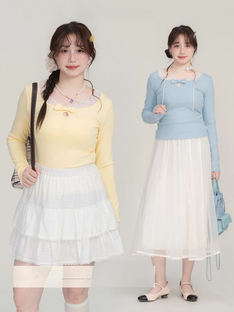 

Heynew plus Size Women's Long Sve Hollow out Knot Design Slimming Top Spring Summer New Sle Pure Desire Faion Commute ...