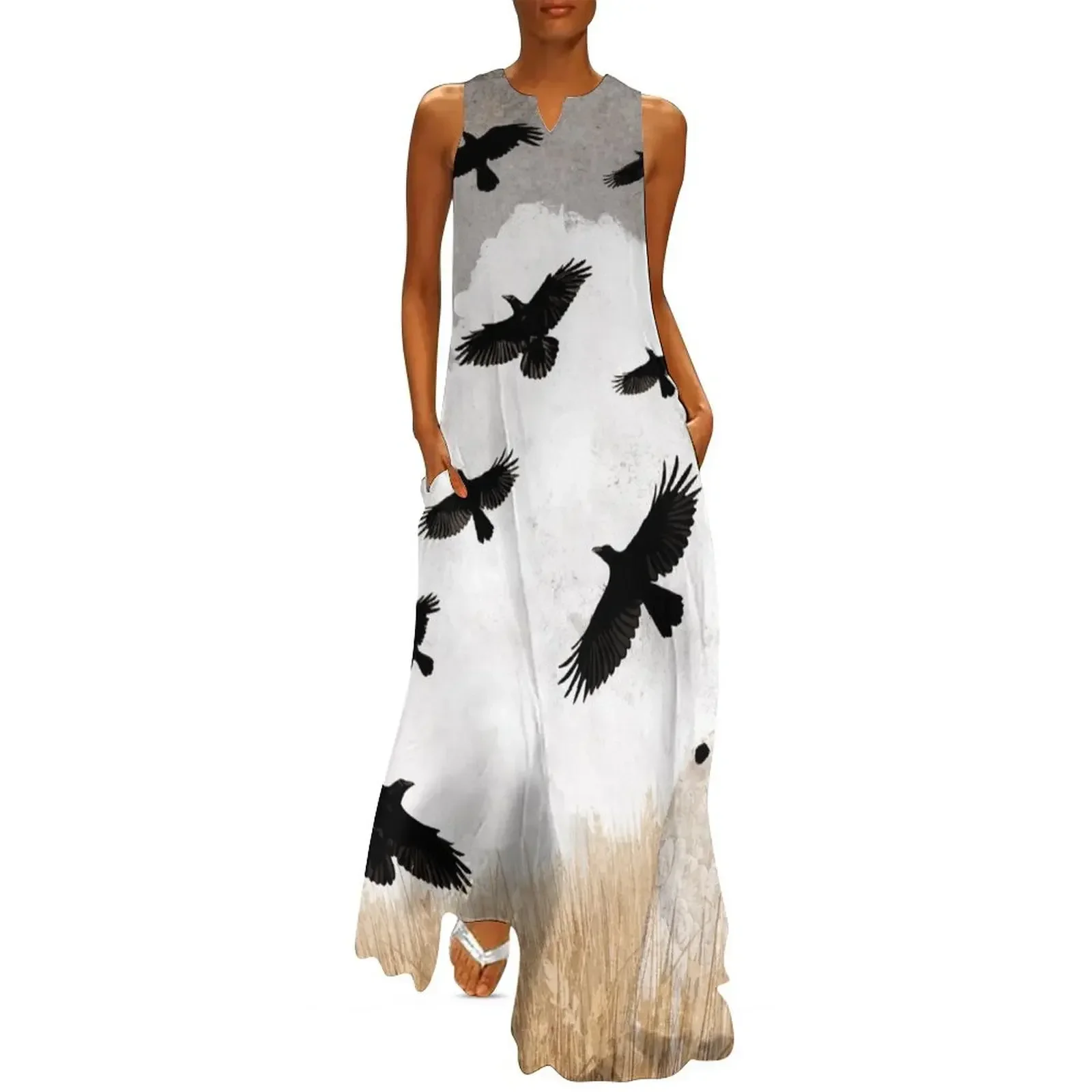 

Walter and The Crows Long Dress prom dress 2025 long sleeve dress Summer women's clothing