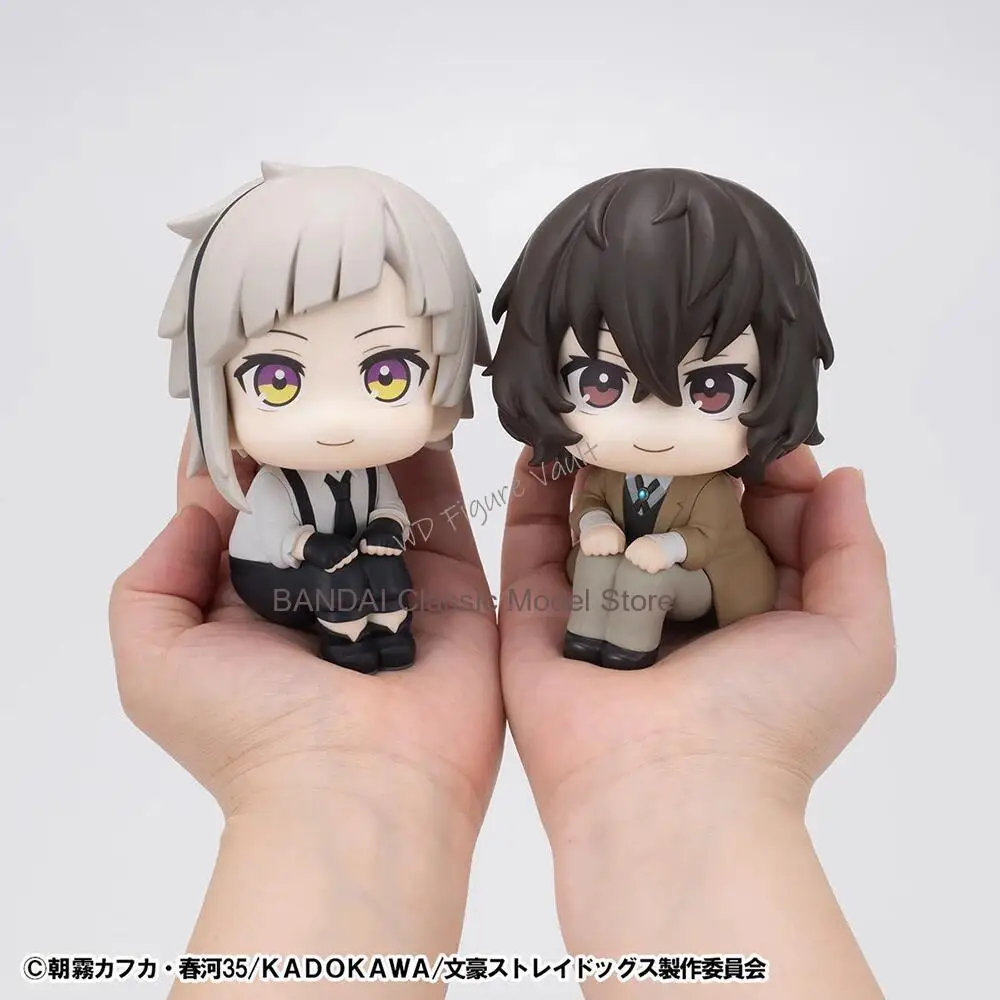 

100% Оригинальная коллекционная фигурка MegaHouse Look Up Bungou Stray Dogs: Дазай Осаму и Накадзима Ацуши, серия аниме-фигурок для декора