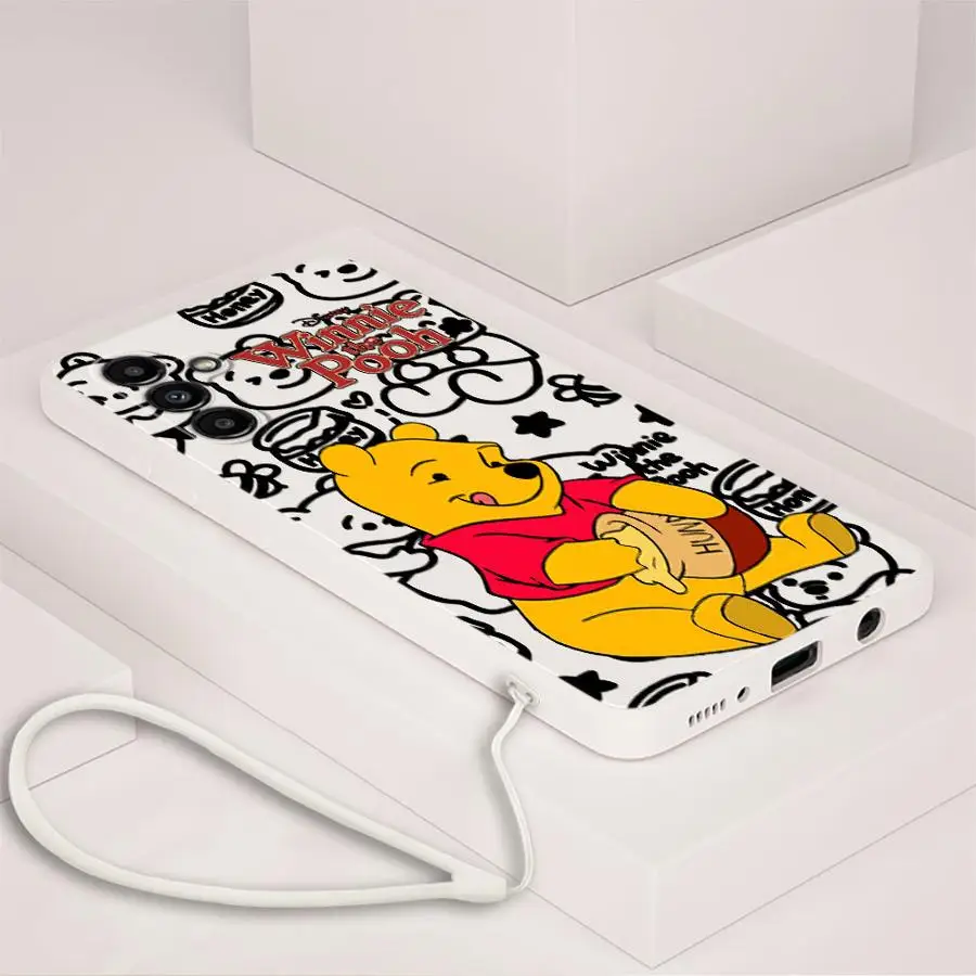 Samsung Galaxy A11 A12 A34 A13 A14 A35 A51 A24 A36 A26 A15 A16 A22 A52用 ソフトカバー ウィニー・ザ・プー ディズニー
