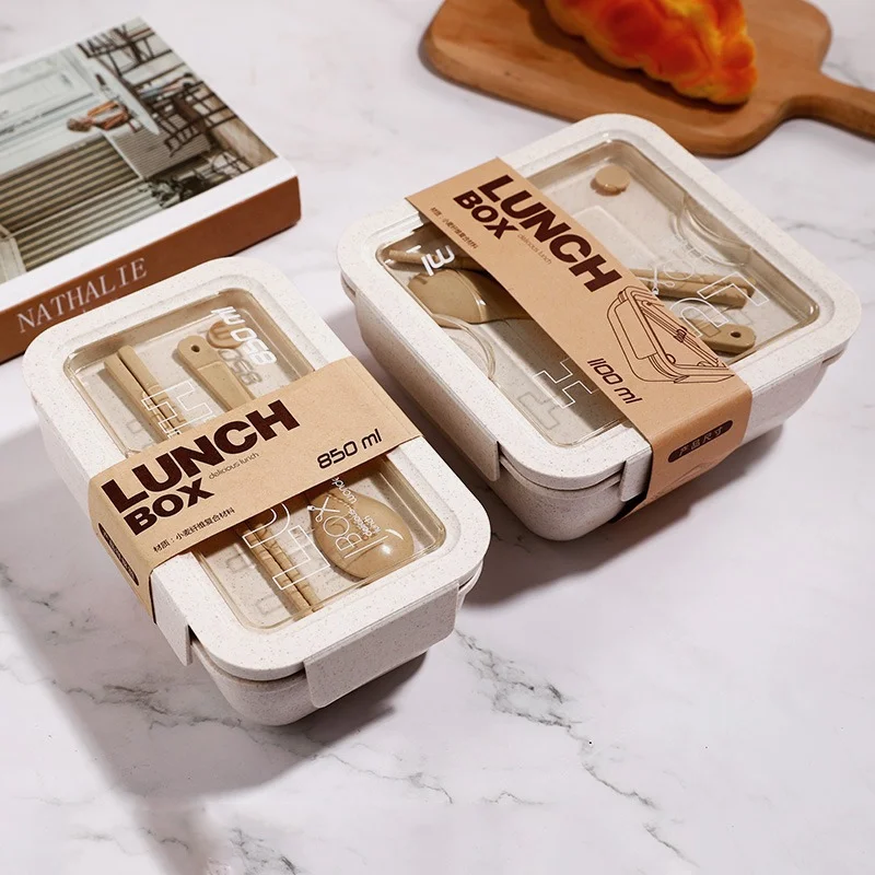 صندوق غداء لطيف مع مقصورات للأطفال ، Microwae Bento ، صندوق الغداء للأطفال ، المدرسة ، في الهواء الطلق ، التخييم ، نزهة ، حاوية الغذاء ، المحمولة #5