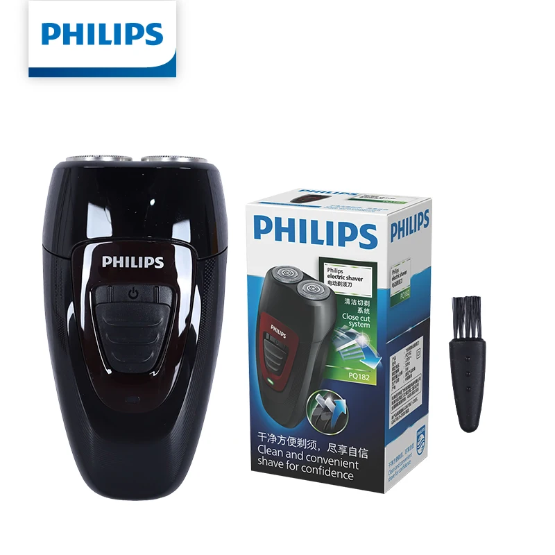Philips Electric Shaver PQ182/16 Self-sharpening Blade 100-240V Integrated Charging Plug