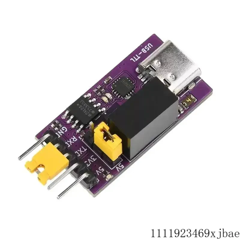 

CH343 Isolated USB to TTL Serial Converter 3.3V/5V Type-C