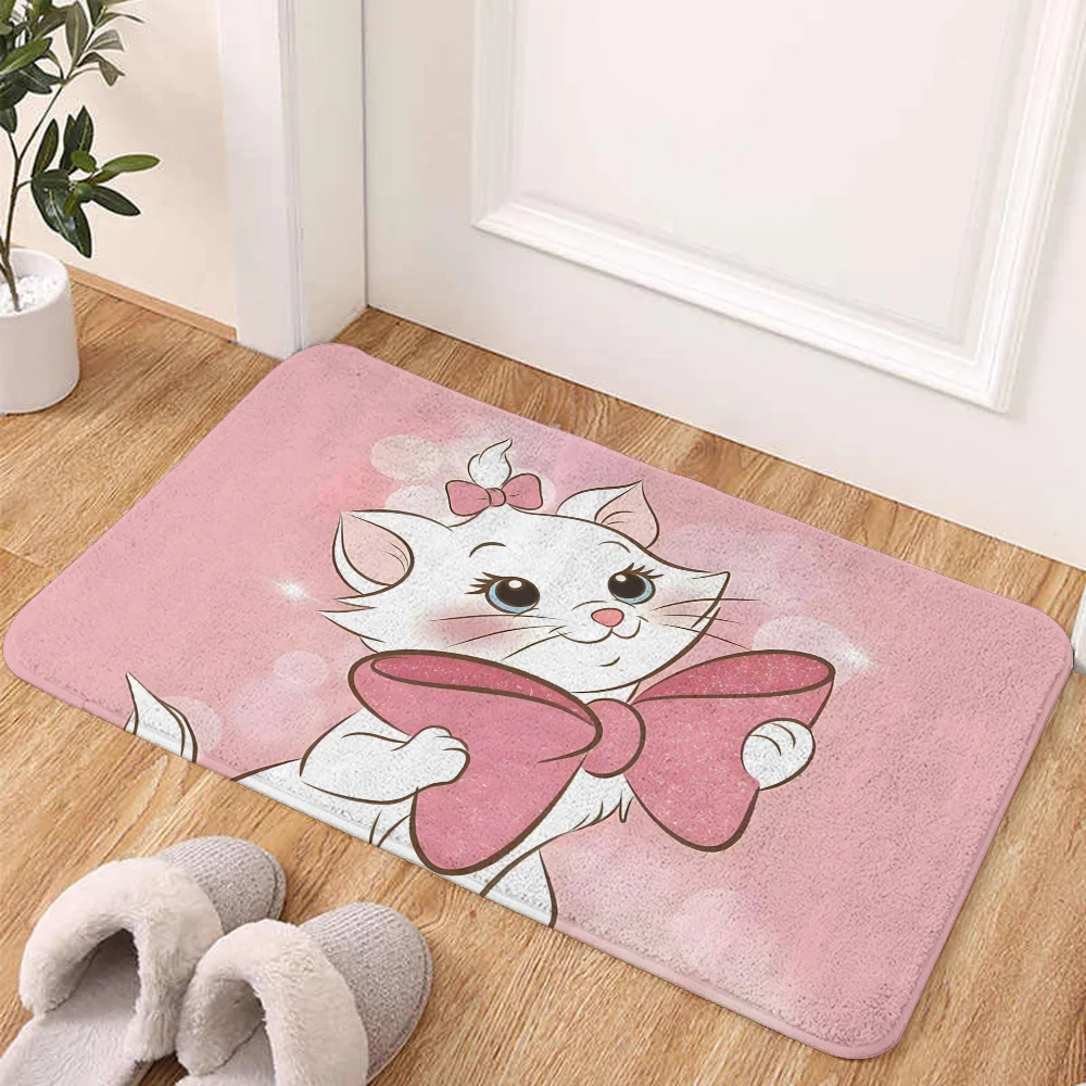

Cartoon M-mary Cat Floor Mat For Living Room Sofa Floor Cushions Modern Soft Fluffy Home Rug For Children's Bedroom Play Carpet