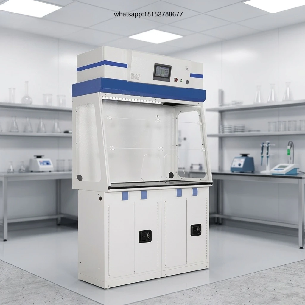 High-efficiency Filtration System Ductless Fume Hood Touch Screen Cabinet for School Lab Chemical Experiments