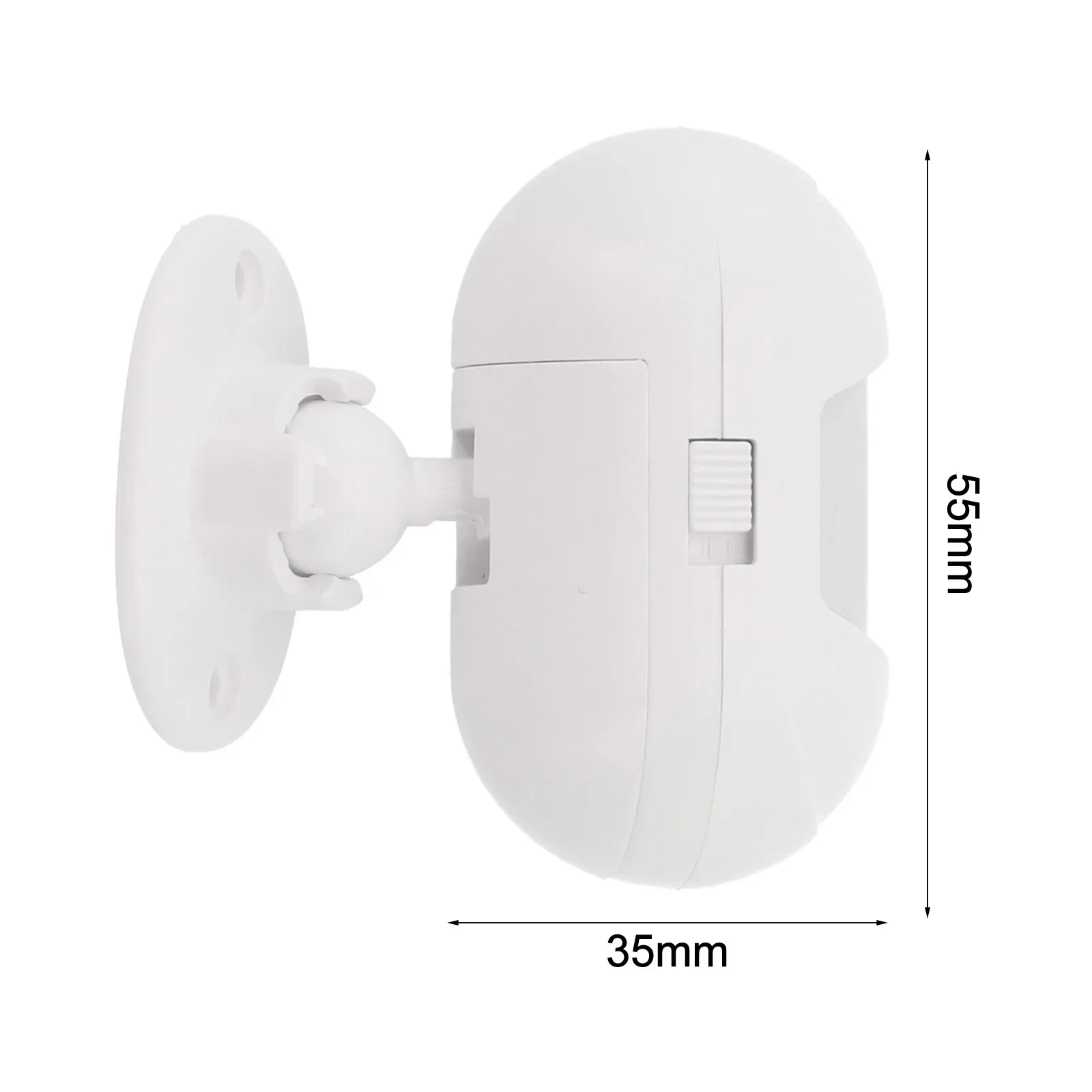 Sensor de movimiento compacto Seguridad para el hogar Detección de alta sensibilidad Material plástico Conexión confiable Conexión estable