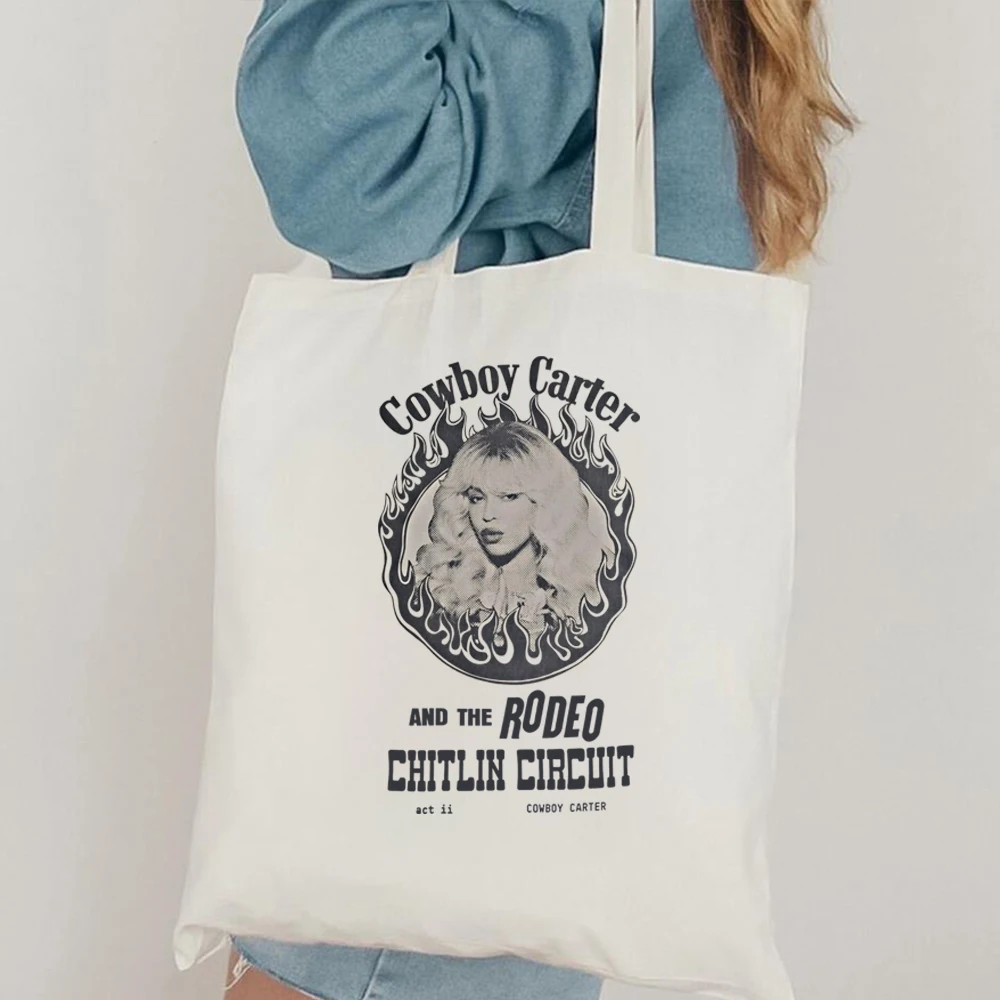 Beyonce Cowboy Carter And The Rodeo Chitlin tote bag Beyhive Exclusive Merch Beyoncé Concert Cosmetic Bag Beyoncé Fans gift