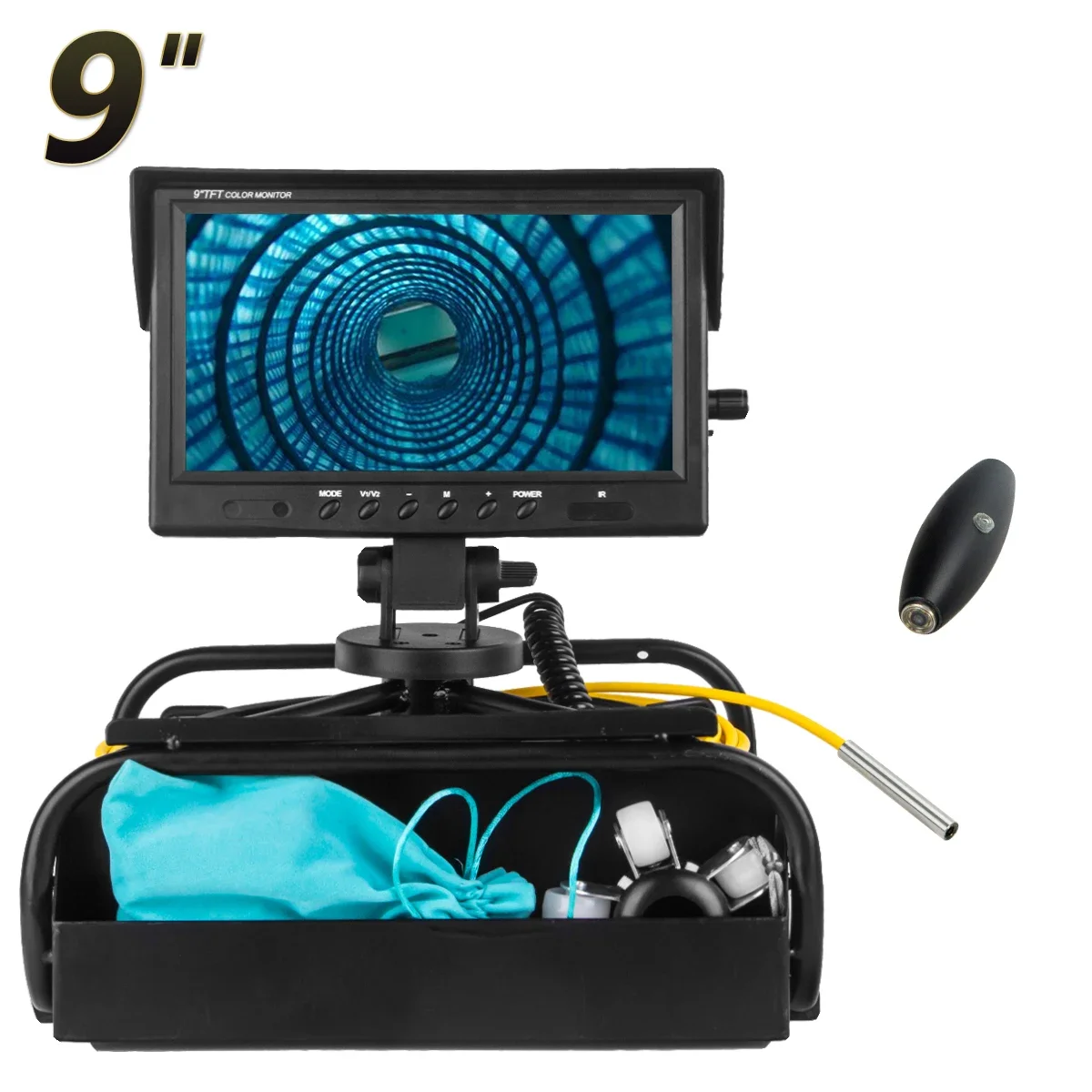 

9 "large Screen Pipe Endoscope Welding Spot Inspection Camera Pipe Interior Detector 6.5MM Diameter Ultra-small Camera WP9603C