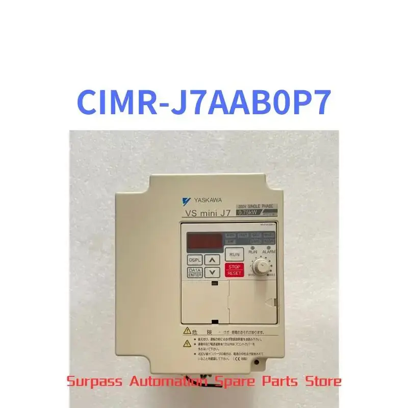 

CIMR-J7AAB0P7 Second-hand J7 series inverter 200V 0.75kW test function OK