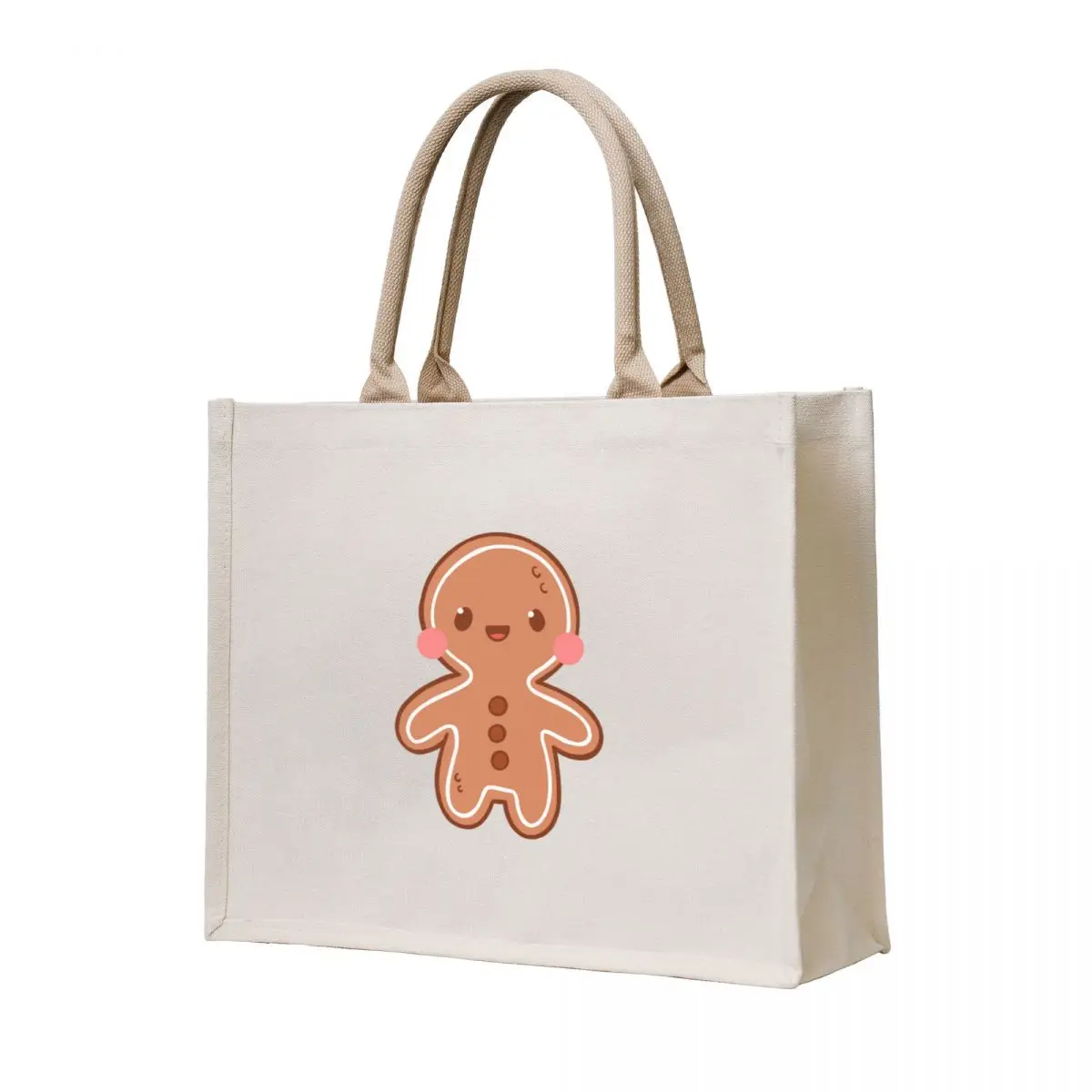 Gingerbread man Tote Bag the tote bag Reusable bags custom fabric bag Women's