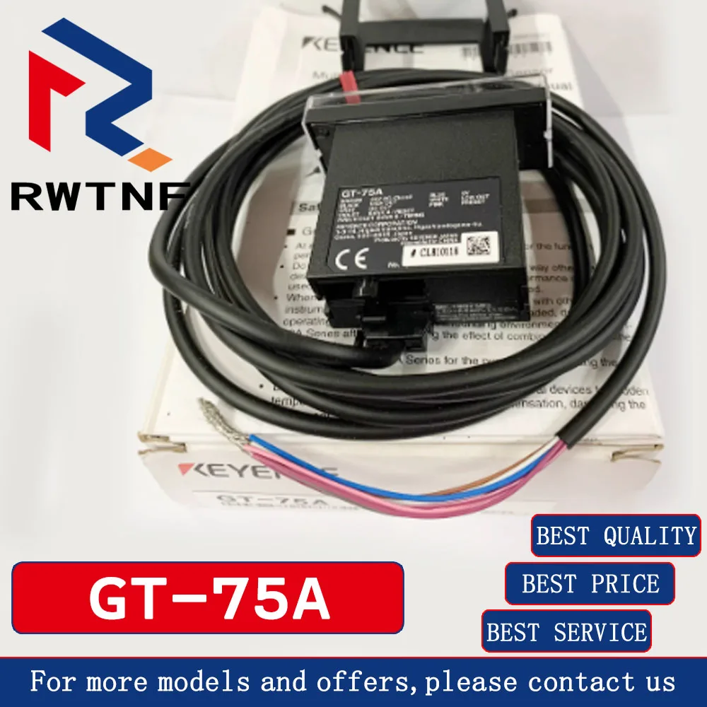 ยี่ห้อใหม่ของแท้ GT-75A KEYENCE ทั่วไปเซ็นเซอร์ติดต่อดิจิตอล,100% Original คลังสินค้าสต็อก