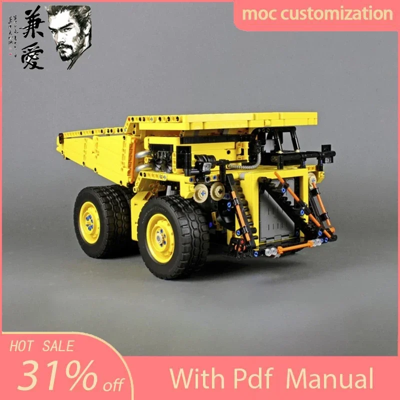 

1724PCS Moc-42114 City Engineering Mining Dump Truck Model Technology Building Blocks Creative Ideas Children DIY Toys Gift