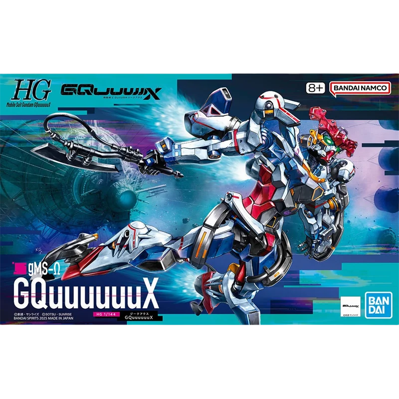 

Фигурка Bandai, модель HG Gundam GMS-Ω GQuuuuuuX, аниме-фигурки, игрушки, коллекционный подарок для детей, подлинная новинка, нераспечатанная