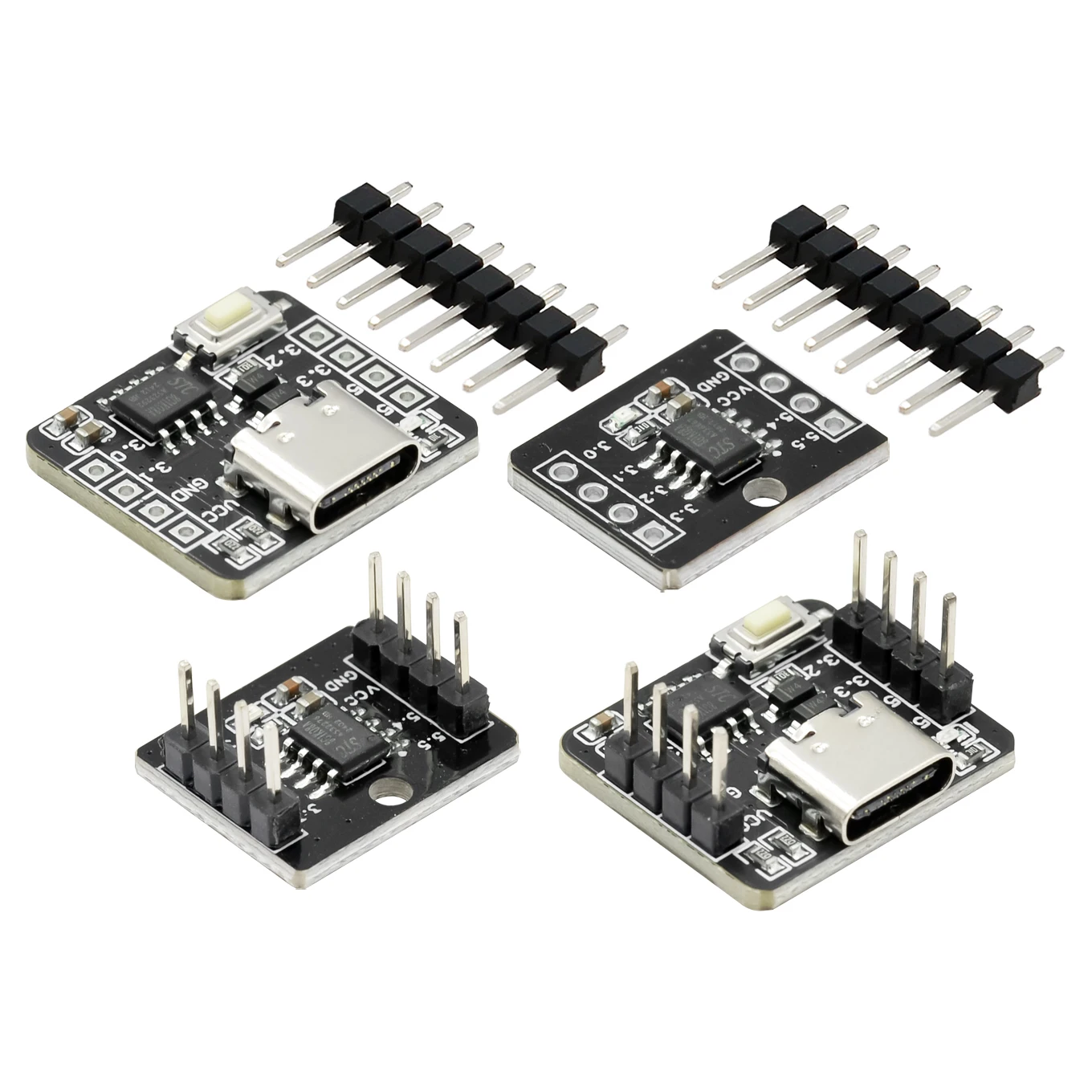 STC8G1K08A core board development board Self-contained ADC microcontroller controller 51 development board 8-pin module