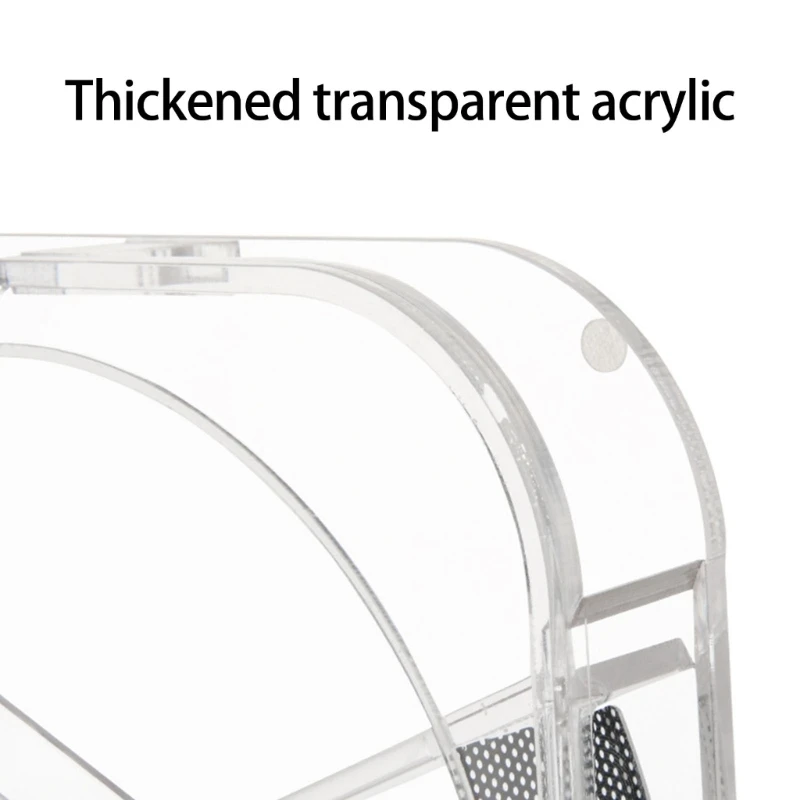 حامل قوس الاكريليك المكتبي لميني 2024 حامل سطح المكتب العمودي