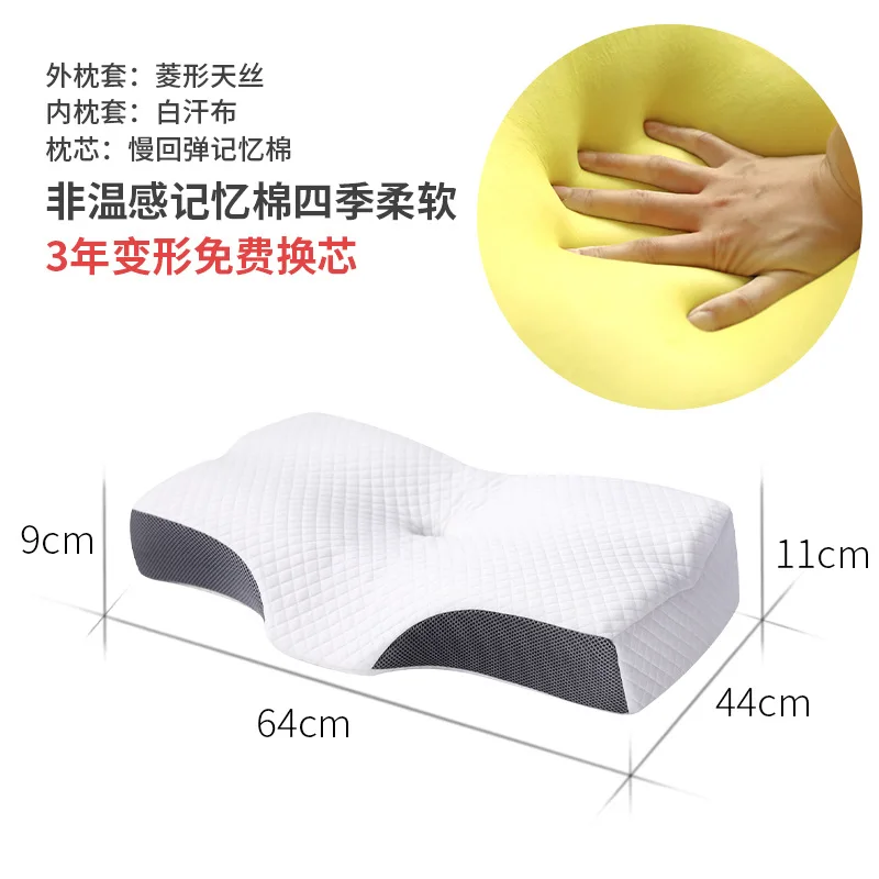 

Подушка для сна с эффектом памяти для защиты шеи, рекомендованная ведущими международными научно-исследовательскими учреждениями