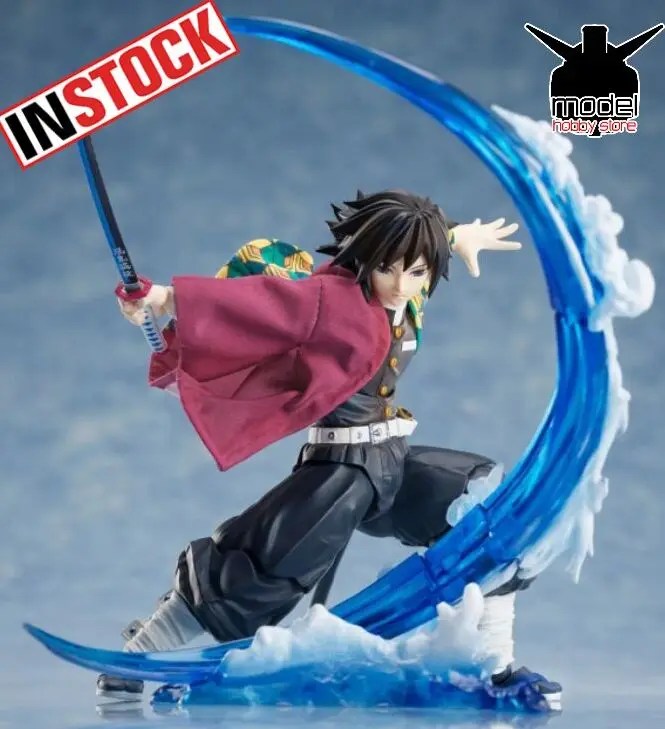 

Original Aniplex BUZZmod Tomioka Giyuu Demon Slayer Action Figure Model Toy Brinquedos Figurals