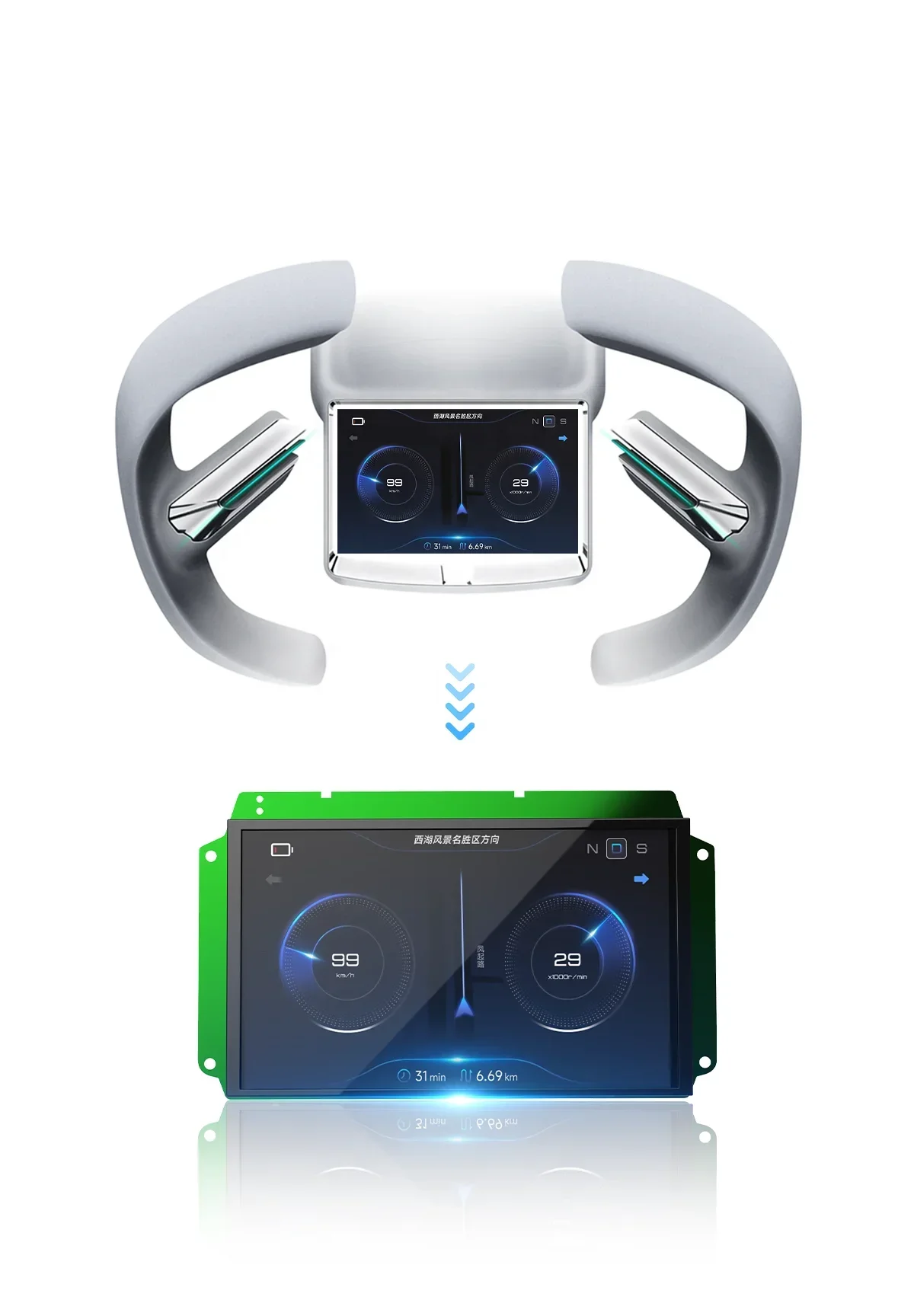 

Новый 7-дюймовый сенсорный ЖК-экран ESP32 S3, ЖК-дисплей ESP32-S3, модуль с разрешением 800x480, плата для разработки ESP32 для IoT-устройств