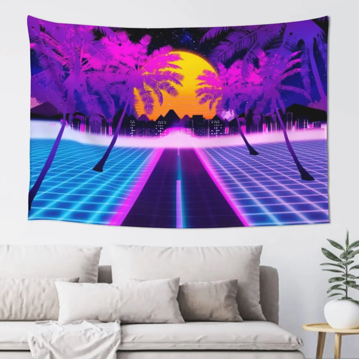 

Retrowave Tapestry Home Decor Accessories Bedroom Decorations Decorations For Room Tapestry