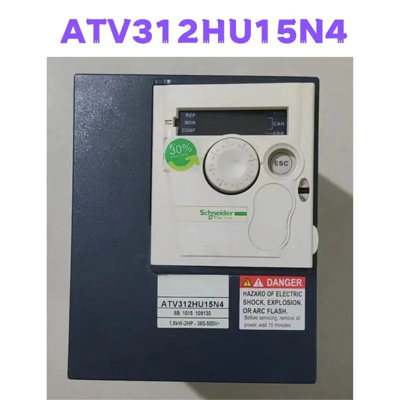 Second-hand ATV312HU15N4 Frequency Converter Tested OK