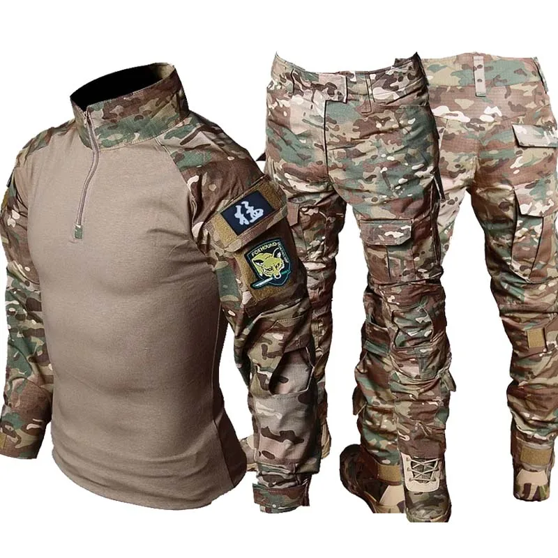 Conjunto táctico camuflaje – Uniforme impermeable hombre