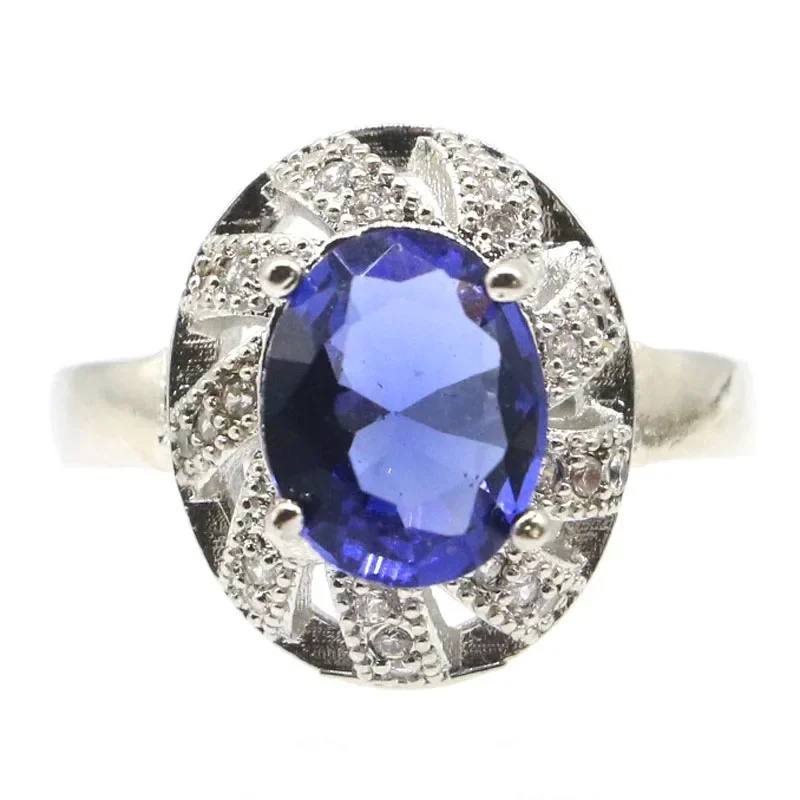 925スターリングシルバー製 カスタムリング ファンシースピネル エメラルド チェンジングズルタニテル バイオレットタンザナイト