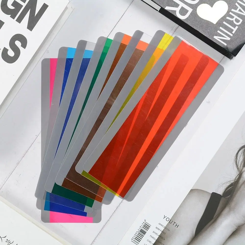 Reading Tracking Rulers Paper Transparent Reading Guide Strip Highlight Bookmarks Reading Highlight Strips Reading Bookmarks