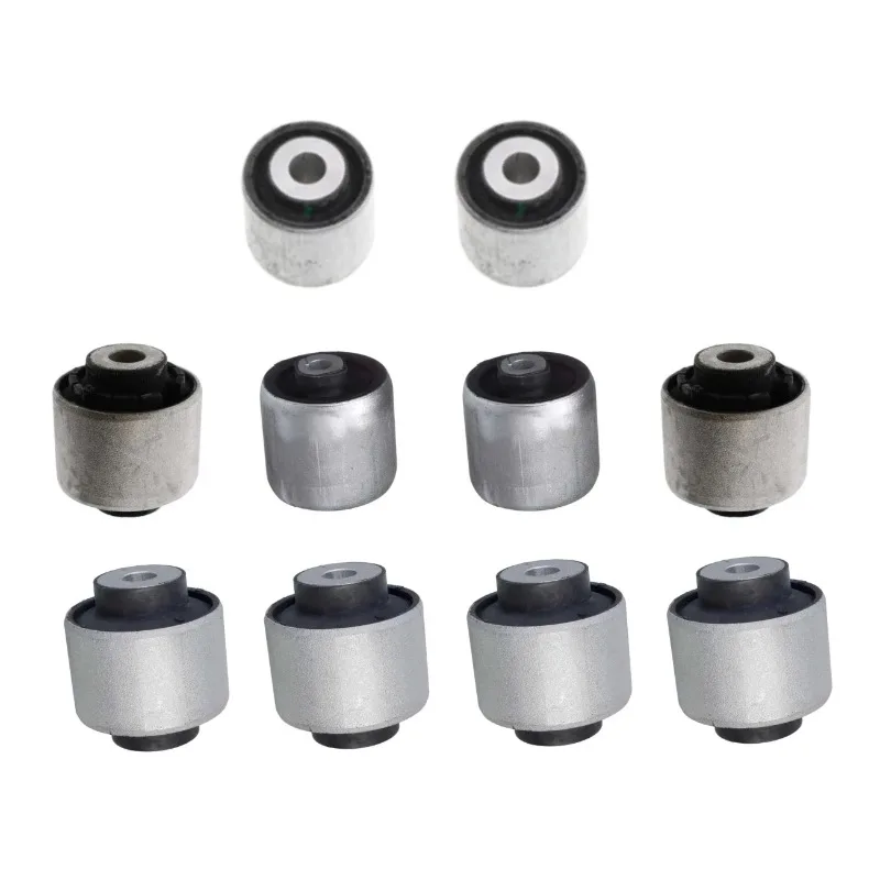 

10X Front Suspension Control Arm Bushings Kit for Audi A4 A5 Q5 A6 A7 11-18